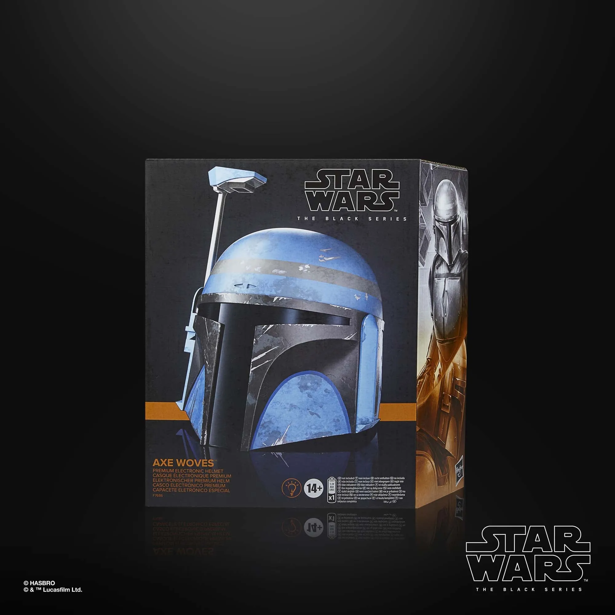 Star Wars The Black Series Axe Woves Helmet - Presale