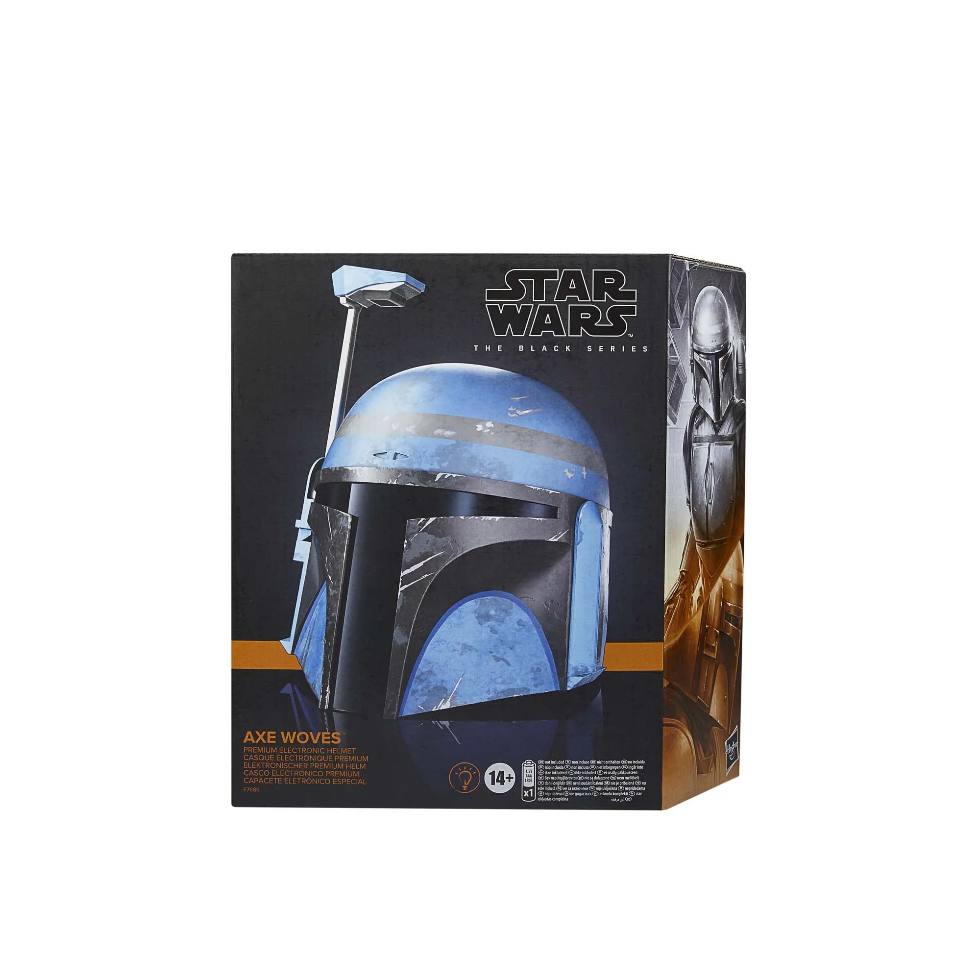 Star Wars The Black Series Axe Woves Helmet - Presale