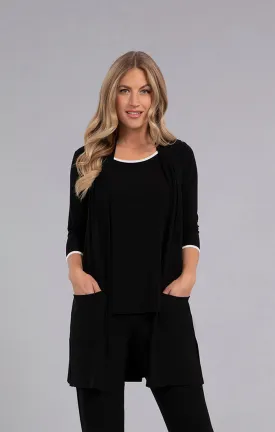 Sympli, 21195M Essential Vest Midi