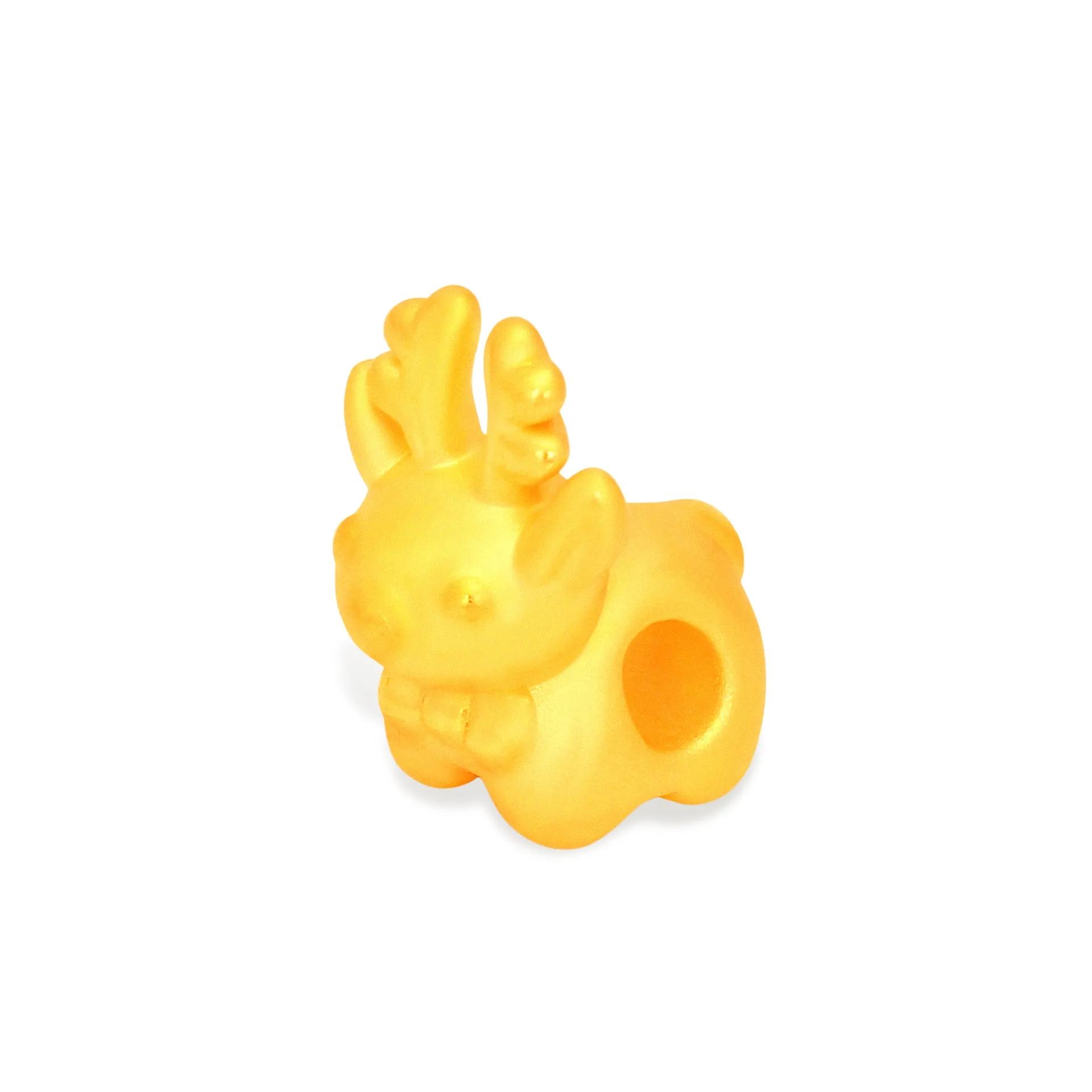 TAKA Jewellery 999 Pure Gold Charm Reindeer