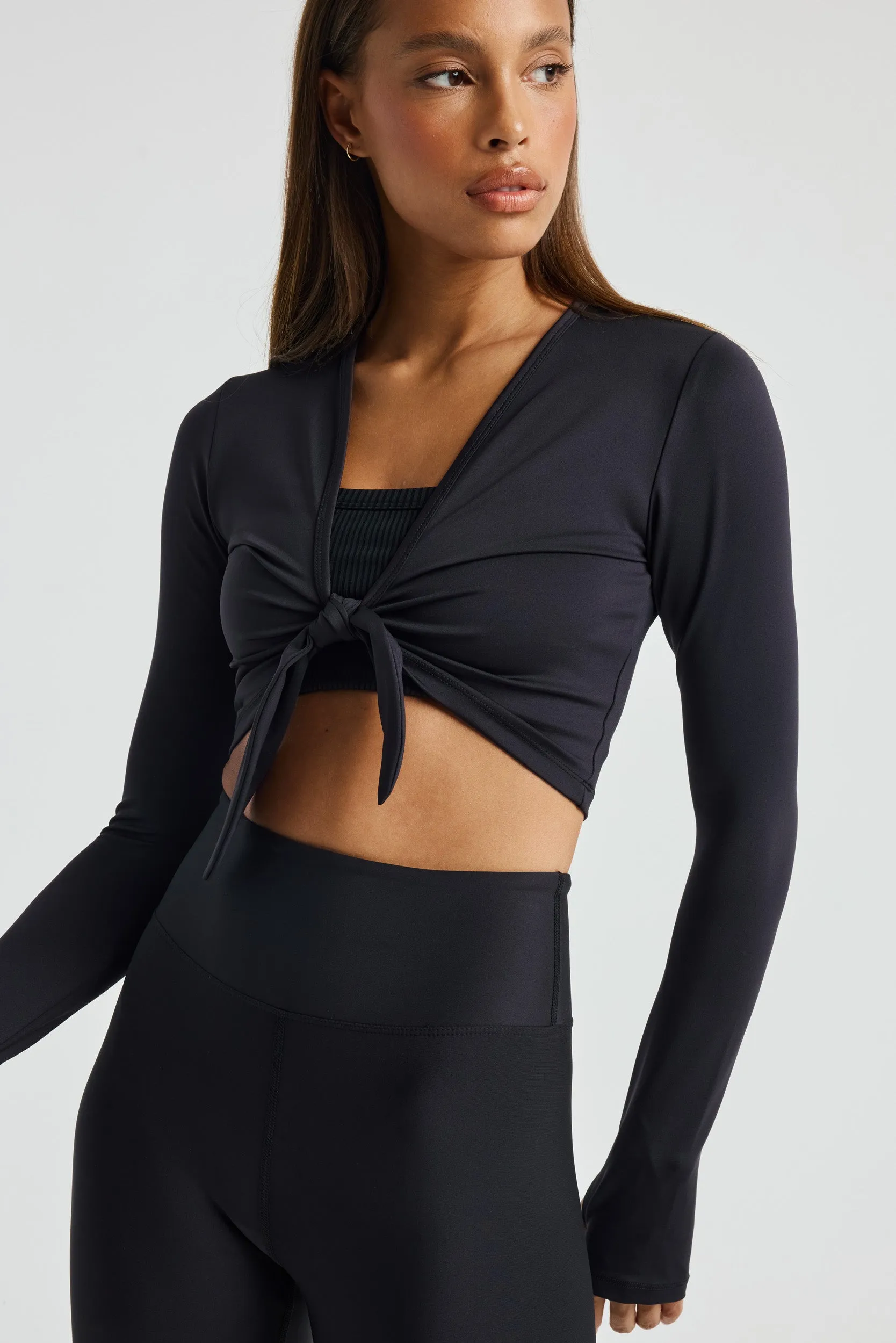 Tie Front L/S