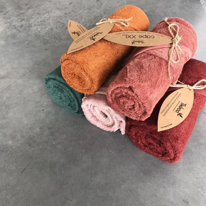 Timboo Bamboo XXL Badcape | Inca Rust*