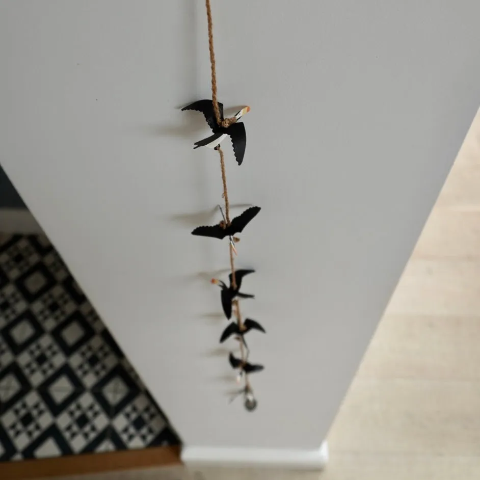 Vertical Puffin Garland