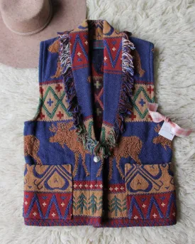 Vintage Country Life Sweater Vest