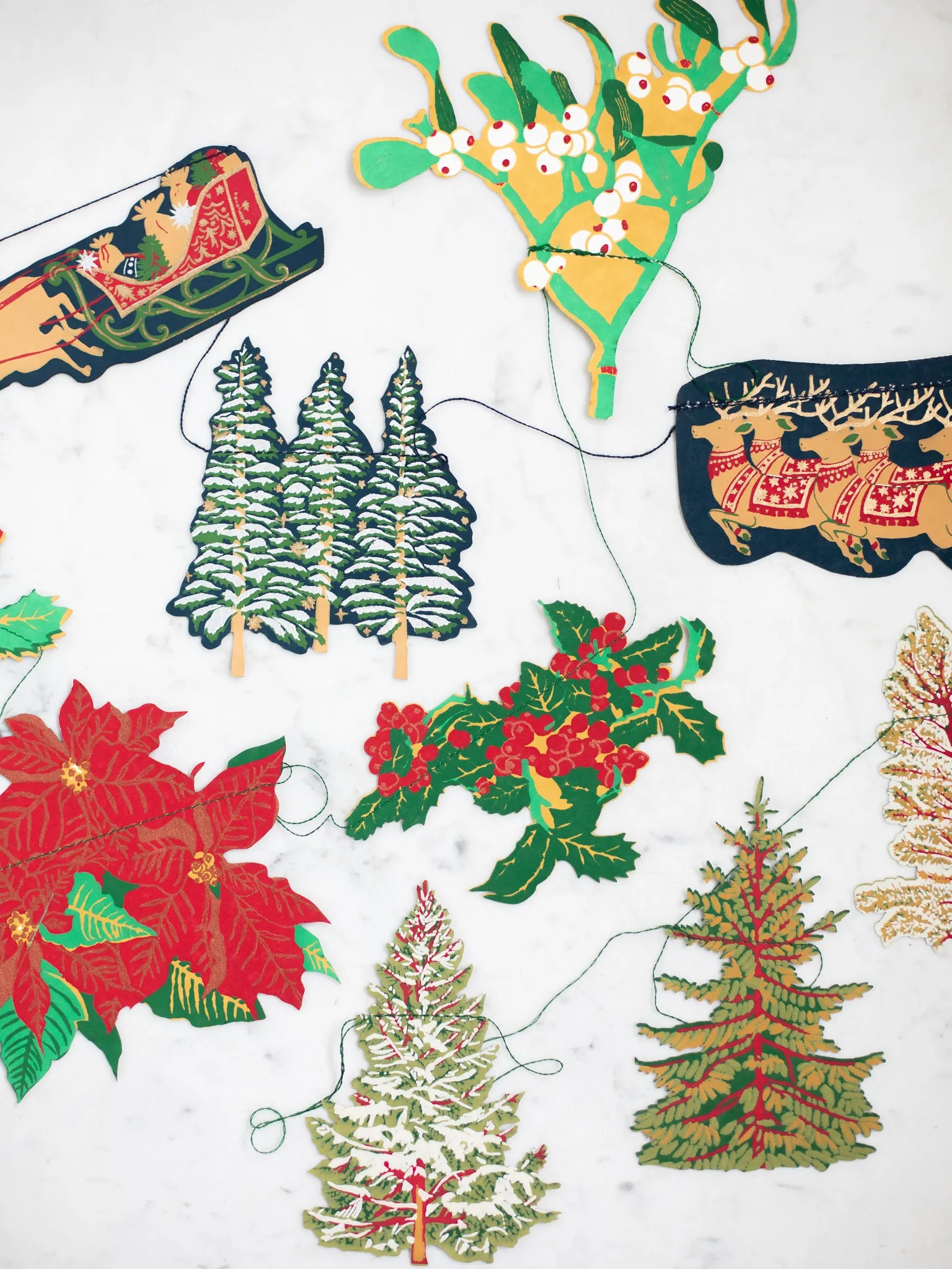 Winter Paper Garlands