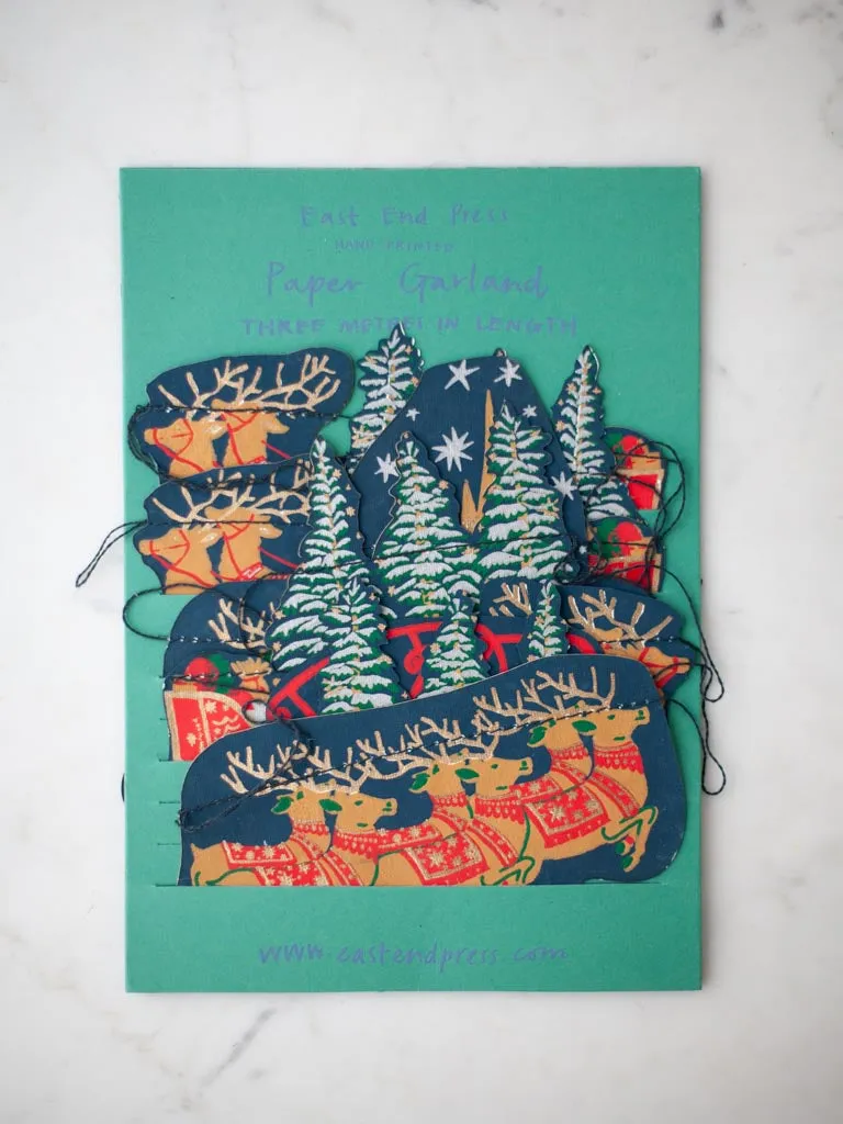 Winter Paper Garlands