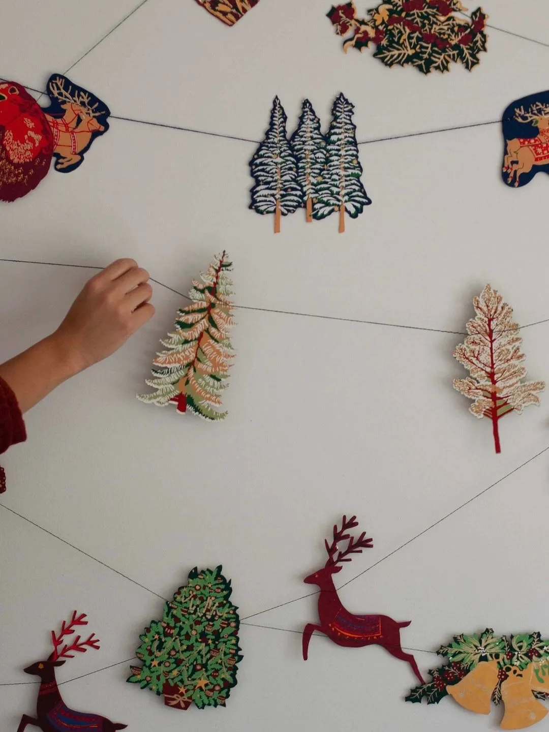 Winter Paper Garlands