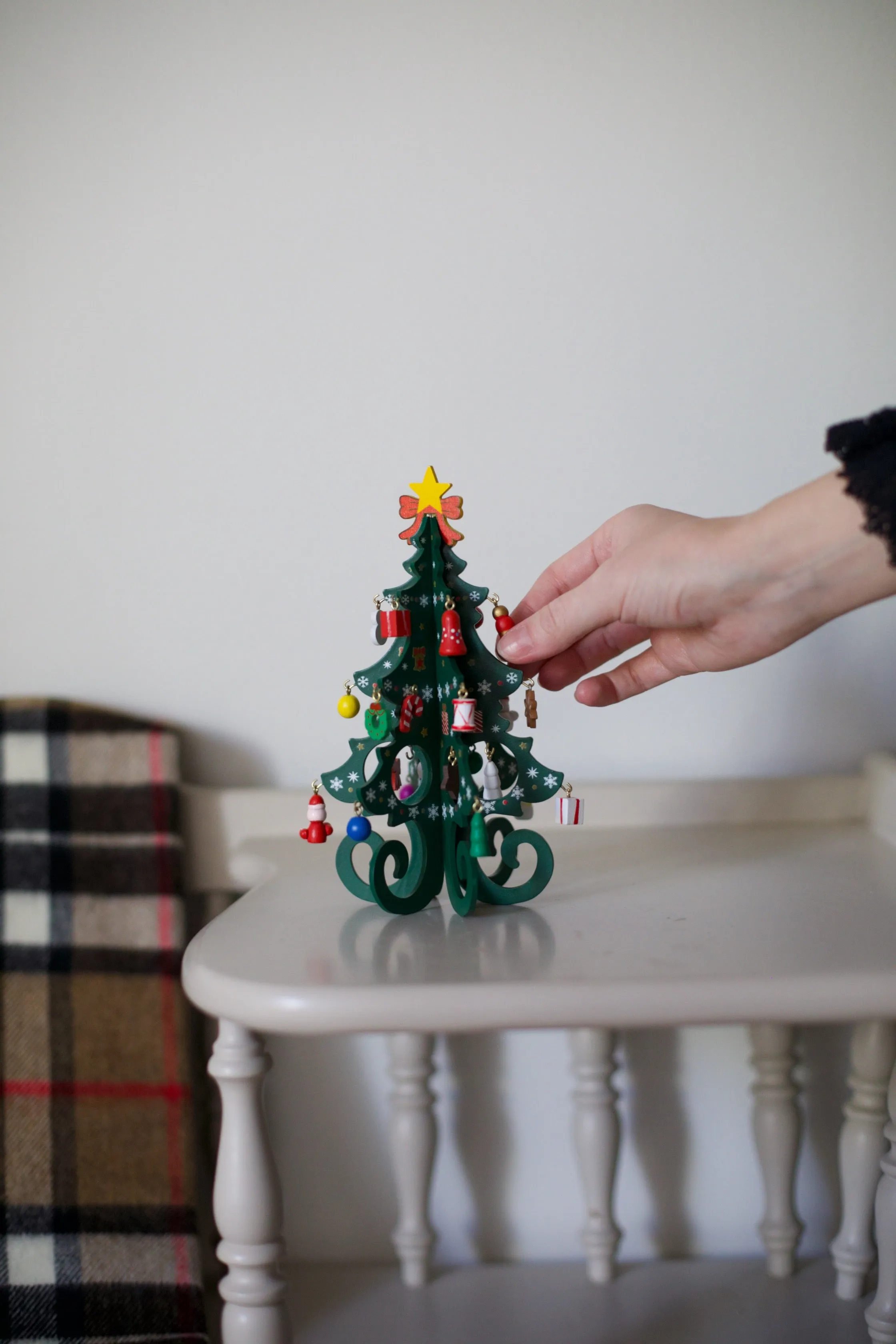 Wooden Christmas Tree for Decorating