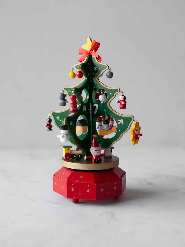 Wooden Christmas Tree for Decorating