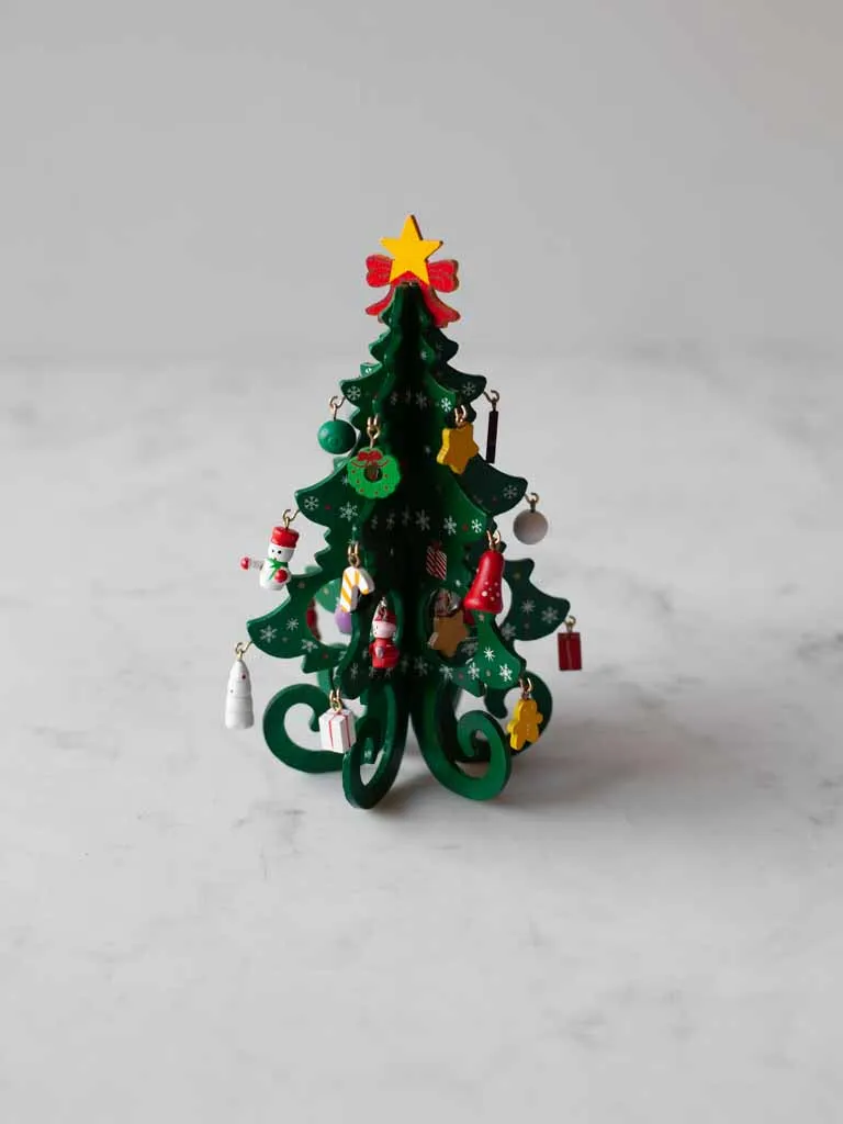 Wooden Christmas Tree for Decorating