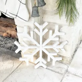 Wooden Snowflake